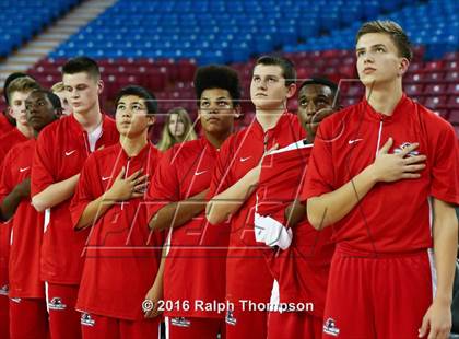Thumbnail 2 in Redding Christian vs. Vacaville Christian (At Sleep Train Arena) photogallery.