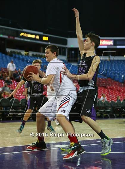 Thumbnail 3 in Redding Christian vs. Vacaville Christian (At Sleep Train Arena) photogallery.