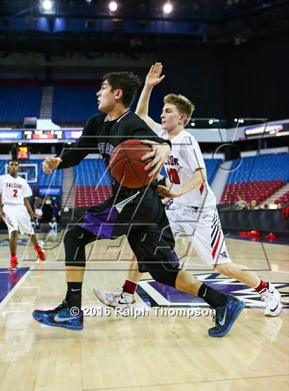 Thumbnail 3 in Redding Christian vs. Vacaville Christian (At Sleep Train Arena) photogallery.