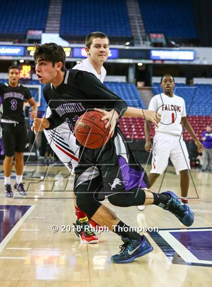 Thumbnail 2 in Redding Christian vs. Vacaville Christian (At Sleep Train Arena) photogallery.