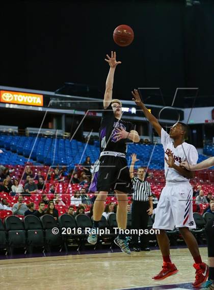 Thumbnail 2 in Redding Christian vs. Vacaville Christian (At Sleep Train Arena) photogallery.