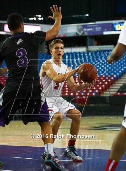 Thumbnail 1 in Redding Christian vs. Vacaville Christian (At Sleep Train Arena) photogallery.
