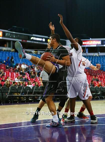 Thumbnail 1 in Redding Christian vs. Vacaville Christian (At Sleep Train Arena) photogallery.