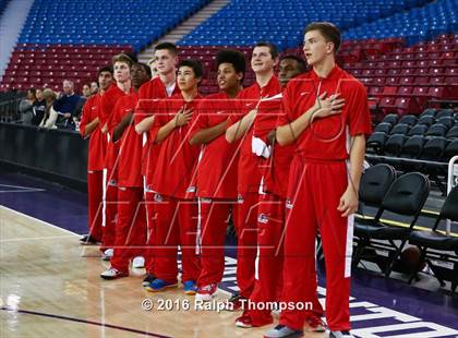 Thumbnail 1 in Redding Christian vs. Vacaville Christian (At Sleep Train Arena) photogallery.