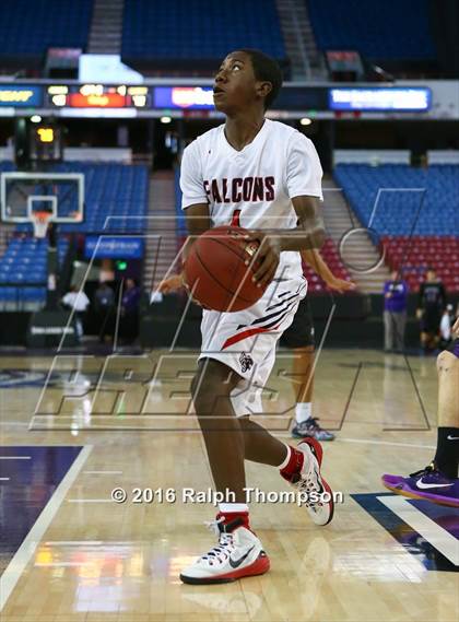 Thumbnail 3 in Redding Christian vs. Vacaville Christian (At Sleep Train Arena) photogallery.