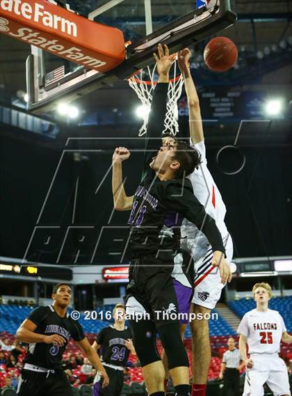 Thumbnail 2 in Redding Christian vs. Vacaville Christian (At Sleep Train Arena) photogallery.