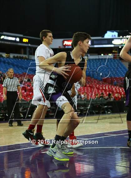 Thumbnail 2 in Redding Christian vs. Vacaville Christian (At Sleep Train Arena) photogallery.