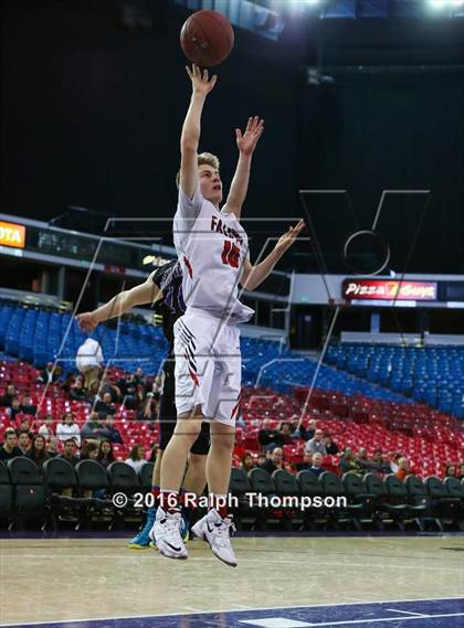 Thumbnail 3 in Redding Christian vs. Vacaville Christian (At Sleep Train Arena) photogallery.