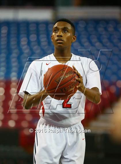 Thumbnail 2 in Redding Christian vs. Vacaville Christian (At Sleep Train Arena) photogallery.