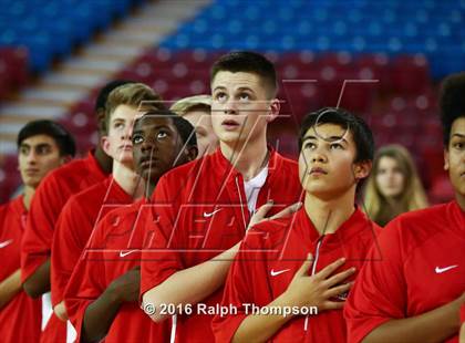 Thumbnail 1 in Redding Christian vs. Vacaville Christian (At Sleep Train Arena) photogallery.