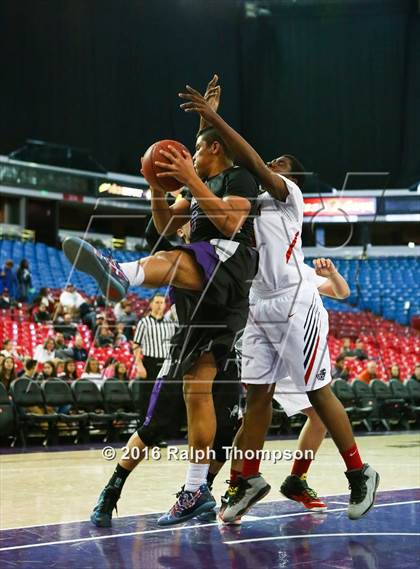 Thumbnail 3 in Redding Christian vs. Vacaville Christian (At Sleep Train Arena) photogallery.
