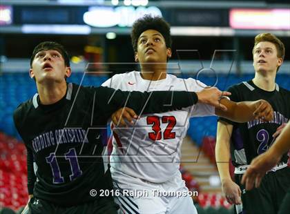 Thumbnail 2 in Redding Christian vs. Vacaville Christian (At Sleep Train Arena) photogallery.