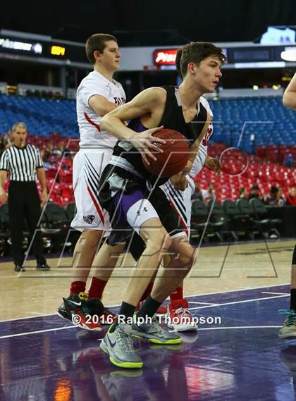 Thumbnail 1 in Redding Christian vs. Vacaville Christian (At Sleep Train Arena) photogallery.