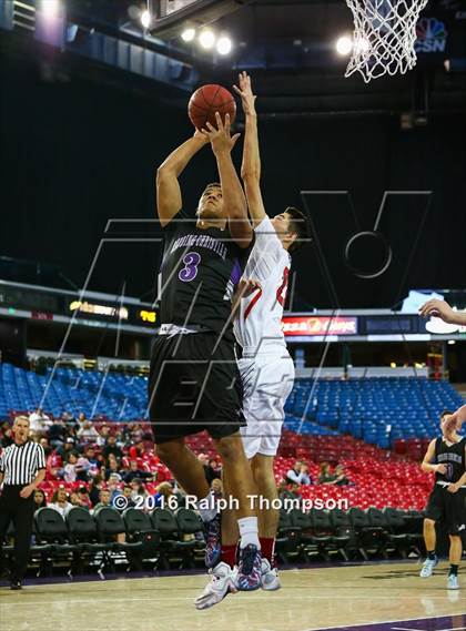 Thumbnail 2 in Redding Christian vs. Vacaville Christian (At Sleep Train Arena) photogallery.