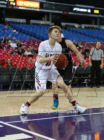 Thumbnail 2 in Redding Christian vs. Vacaville Christian (At Sleep Train Arena) photogallery.