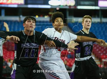 Thumbnail 1 in Redding Christian vs. Vacaville Christian (At Sleep Train Arena) photogallery.