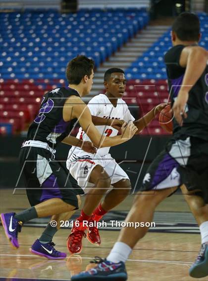 Thumbnail 3 in Redding Christian vs. Vacaville Christian (At Sleep Train Arena) photogallery.