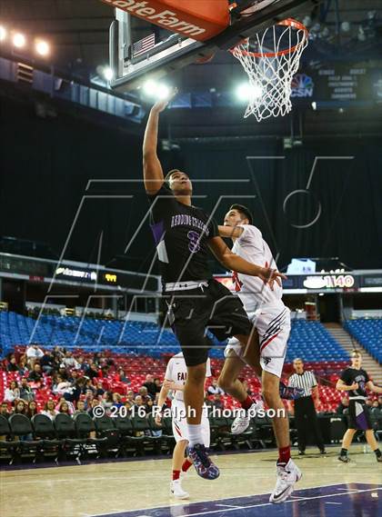 Thumbnail 2 in Redding Christian vs. Vacaville Christian (At Sleep Train Arena) photogallery.