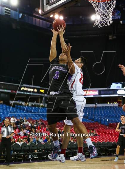 Thumbnail 3 in Redding Christian vs. Vacaville Christian (At Sleep Train Arena) photogallery.