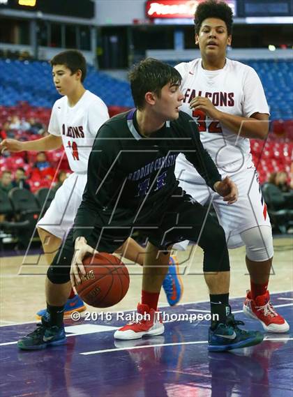 Thumbnail 3 in Redding Christian vs. Vacaville Christian (At Sleep Train Arena) photogallery.