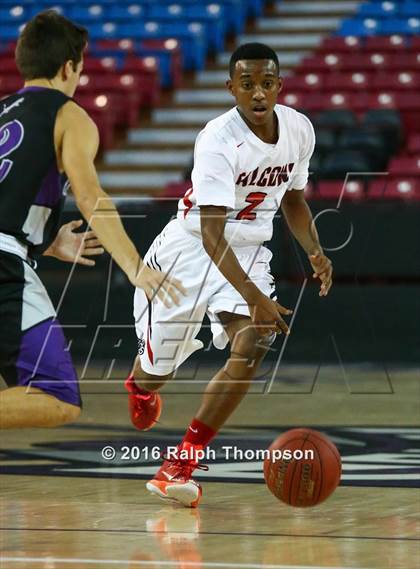 Thumbnail 2 in Redding Christian vs. Vacaville Christian (At Sleep Train Arena) photogallery.