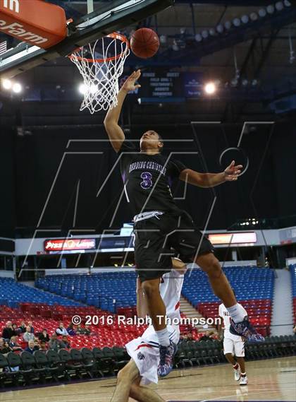 Thumbnail 2 in Redding Christian vs. Vacaville Christian (At Sleep Train Arena) photogallery.