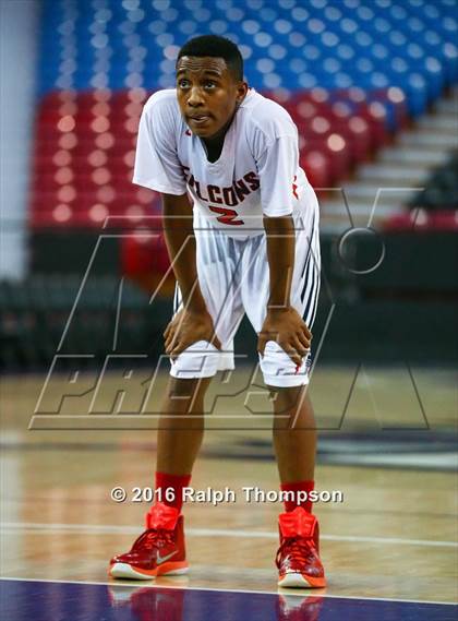 Thumbnail 3 in Redding Christian vs. Vacaville Christian (At Sleep Train Arena) photogallery.