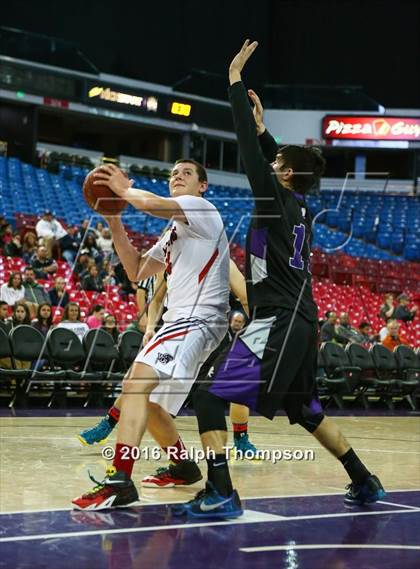 Thumbnail 3 in Redding Christian vs. Vacaville Christian (At Sleep Train Arena) photogallery.