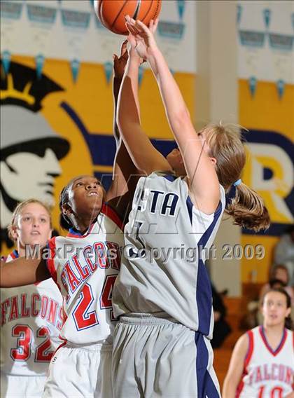 Thumbnail 2 in Vista del Lago vs. Christian Brothers (Trojan Toss-Up) photogallery.