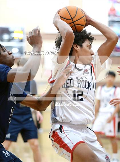 Thumbnail 2 in The Meadows School @ Doral Academy Red Rock (Senior Night) photogallery.