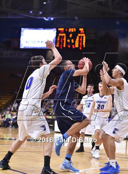 Thumbnail 2 in Longmont vs. Valor Christian (CHSAA 4A Semifinal) photogallery.