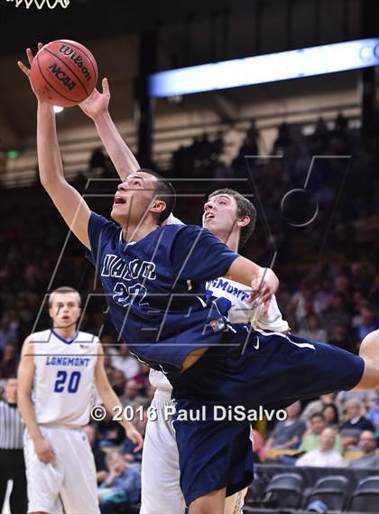 Thumbnail 2 in Longmont vs. Valor Christian (CHSAA 4A Semifinal) photogallery.