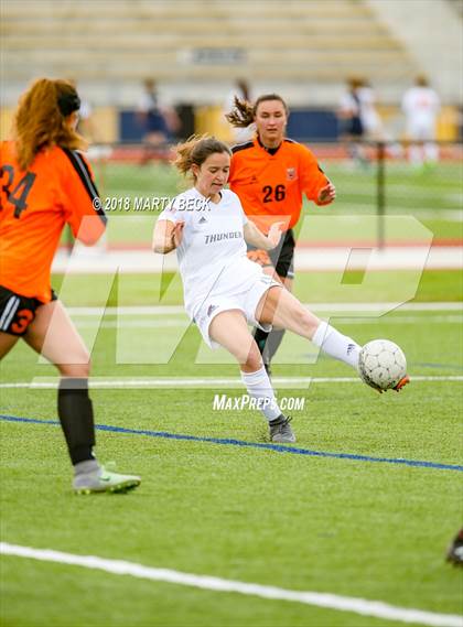 Thumbnail 1 in St James Academy vs. Waynesville (Helias Invitational) photogallery.