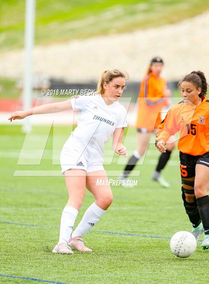 Thumbnail 1 in St James Academy vs. Waynesville (Helias Invitational) photogallery.