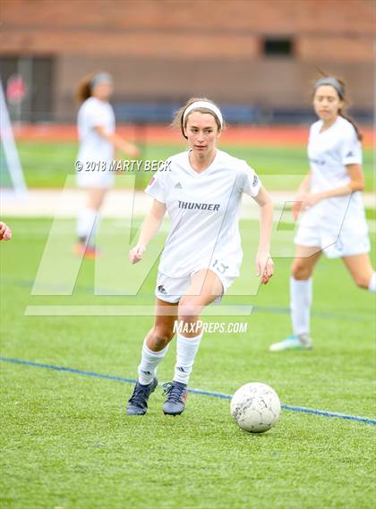Thumbnail 2 in St James Academy vs. Waynesville (Helias Invitational) photogallery.