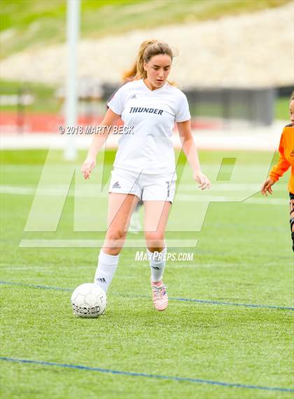 Thumbnail 2 in St James Academy vs. Waynesville (Helias Invitational) photogallery.