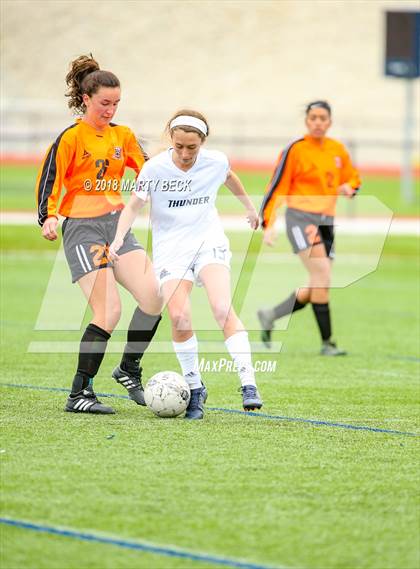 Thumbnail 1 in St James Academy vs. Waynesville (Helias Invitational) photogallery.