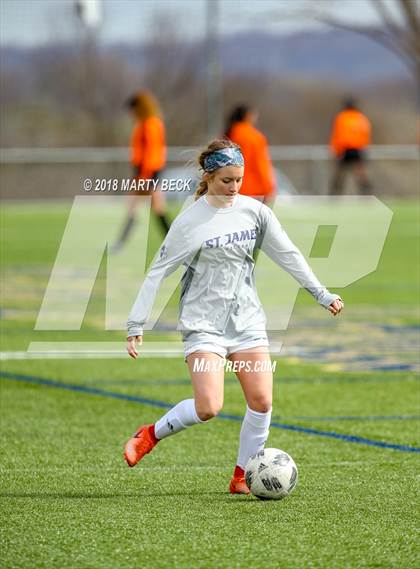 Thumbnail 3 in St James Academy vs. Waynesville (Helias Invitational) photogallery.