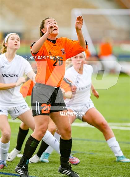 Thumbnail 3 in St James Academy vs. Waynesville (Helias Invitational) photogallery.