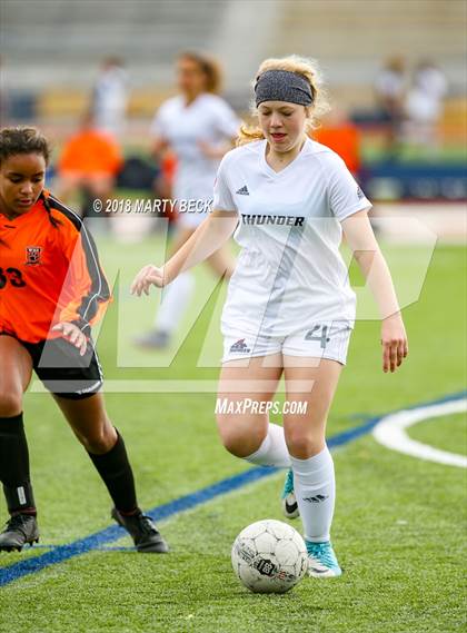 Thumbnail 1 in St James Academy vs. Waynesville (Helias Invitational) photogallery.