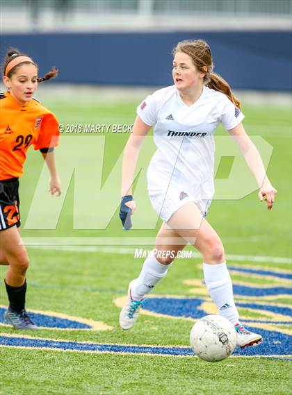 Thumbnail 2 in St James Academy vs. Waynesville (Helias Invitational) photogallery.