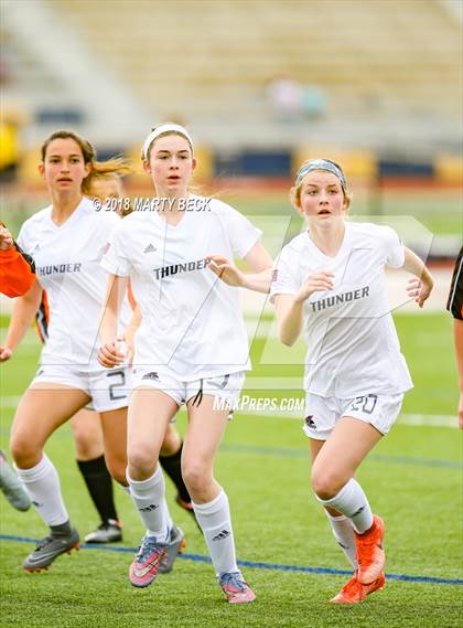 Thumbnail 1 in St James Academy vs. Waynesville (Helias Invitational) photogallery.