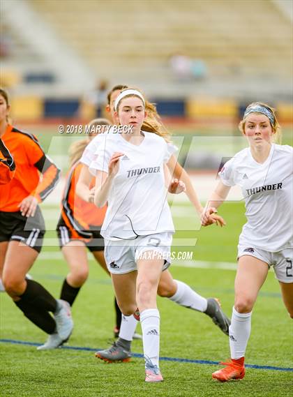 Thumbnail 3 in St James Academy vs. Waynesville (Helias Invitational) photogallery.