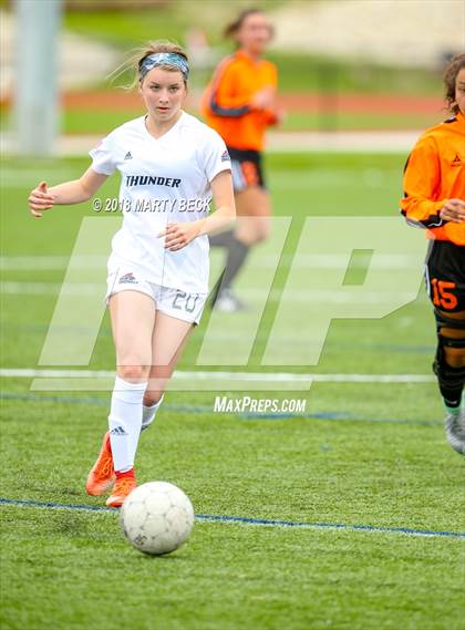 Thumbnail 3 in St James Academy vs. Waynesville (Helias Invitational) photogallery.