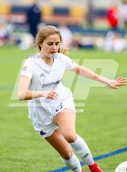 Thumbnail 1 in St James Academy vs. Waynesville (Helias Invitational) photogallery.
