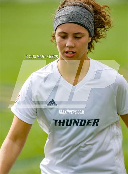 Thumbnail 2 in St James Academy vs. Waynesville (Helias Invitational) photogallery.
