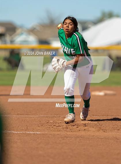 Thumbnail 1 in Churchill County vs. Pahrump Valley (NIAA 3A State Winners Semifinals) photogallery.