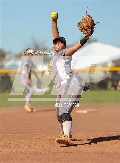 Thumbnail 2 in Churchill County vs. Pahrump Valley (NIAA 3A State Winners Semifinals) photogallery.