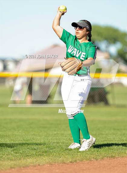 Thumbnail 2 in Churchill County vs. Pahrump Valley (NIAA 3A State Winners Semifinals) photogallery.