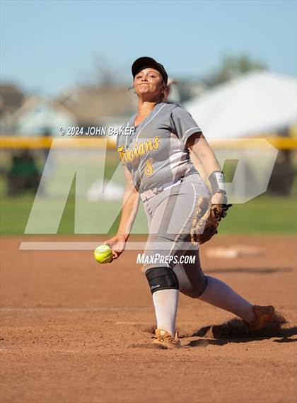 Thumbnail 2 in Churchill County vs. Pahrump Valley (NIAA 3A State Winners Semifinals) photogallery.